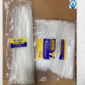 1bịch 500 dây nhựa rút dài, 150mm, 200mm,250mm,300mm, màu trắng