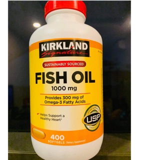VIÊN UỐNG DẦU CÁ KIRKLAND HỘP 400 VIÊN