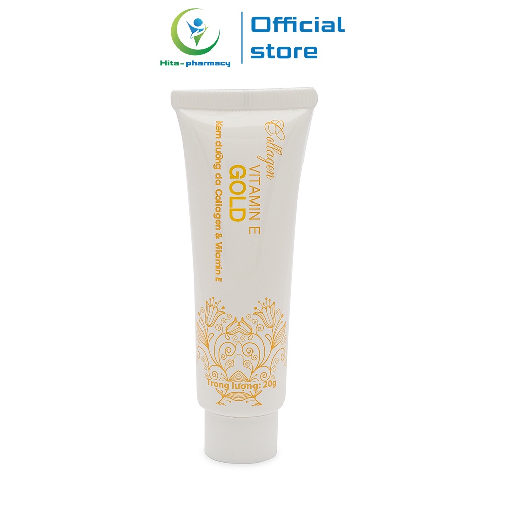 Kem dưỡng da Collagen Vitamin E Gold MT Pharco dầu jojoba, dầu hạt nho dưỡng ẩm da mịn màng - 20g