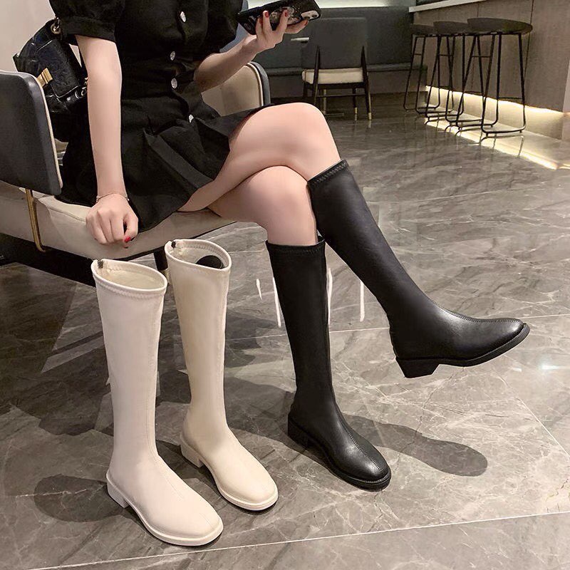 Boots - Bốt đùi 8899 bệt đế bằng