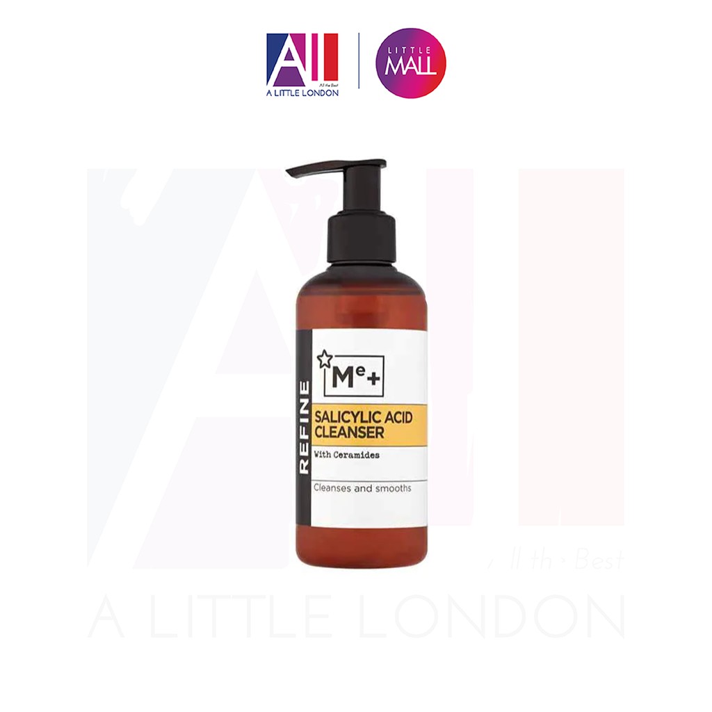 [TOP 1 SHOPEE] Sữa rửa mặt sạch sâu Superdrug Me+ Refine Salicylic Acid Cleanser 200ml (Bill Anh)