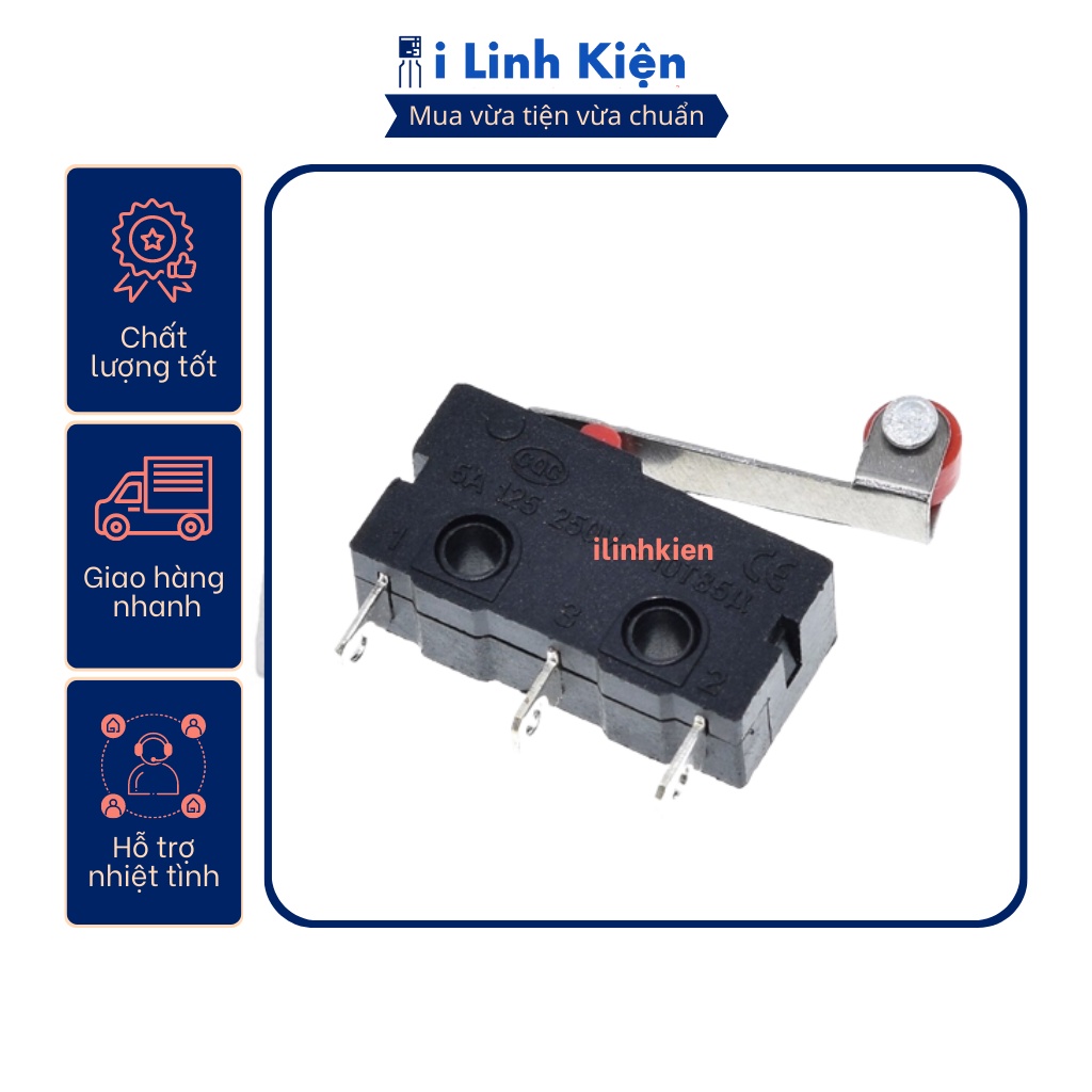 Công tắc hành trình KW11-N 3P có con lăn