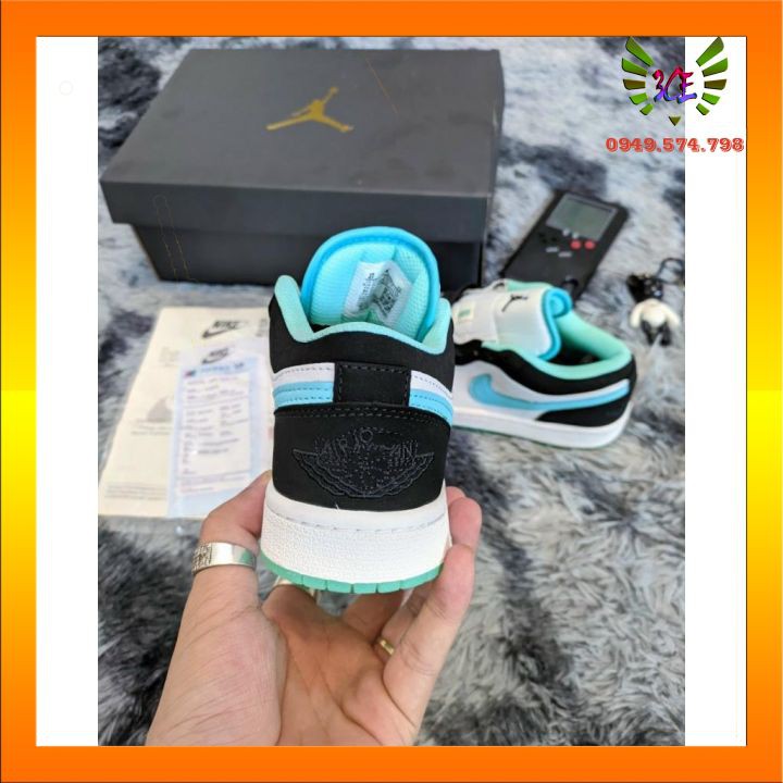 Giày thể thao sneaker 1 low xanh ngọc [hỗ trợ đổi trả] cho nam nữ