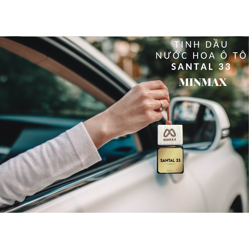 Tinh Dầu nước hoa ô tô Santal 33 MinMax 10ml
