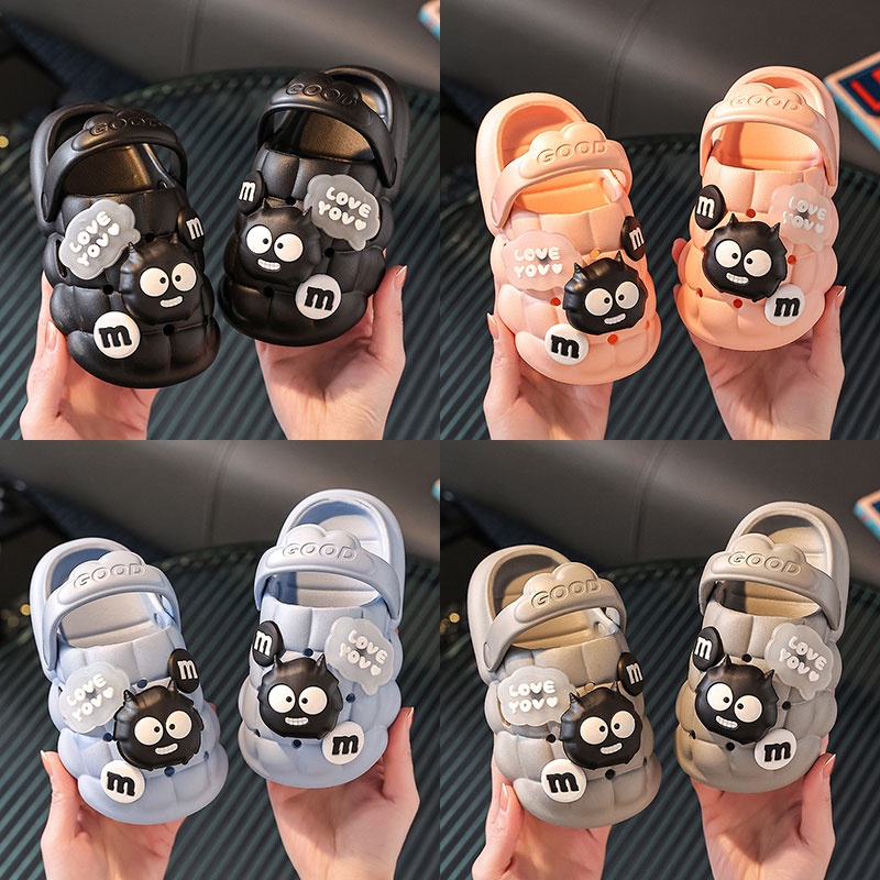 Dép Sandal Bằng Eva Chống Trượt Họa Tiết Hoạt Hình Thời Trang Mùa Hè Cho Bé Trai Và Gái