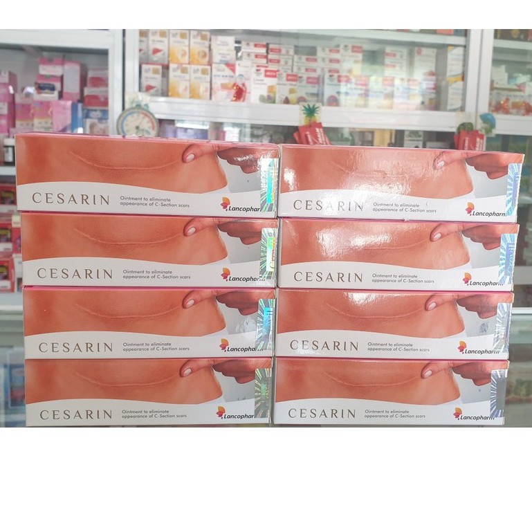 Kem Sẹo Phẫu Thuật CESARIN-Lancopharm 30g -Sẹo Sau Mổ Sinh,Làm Phẳng Sẹo Và Mờ Vết Rạn Da