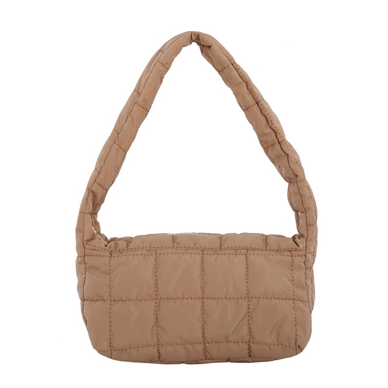 Túi Xách Cotton Mềm Mại Họa Tiết Kẻ Lưới Thời Trang Cho Nữ