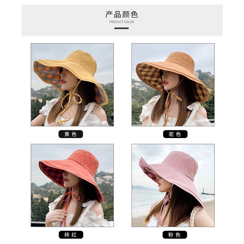 Nón Tai Bèo Che Nắng Chống Tia Uv Phong Cách Mới 2021 Cho Nữ