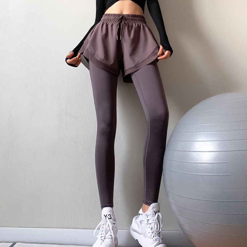 Quần legging thể thao chất liệu nhanh khô phối túi cá tính dành cho nữ | BigBuy360 - bigbuy360.vn