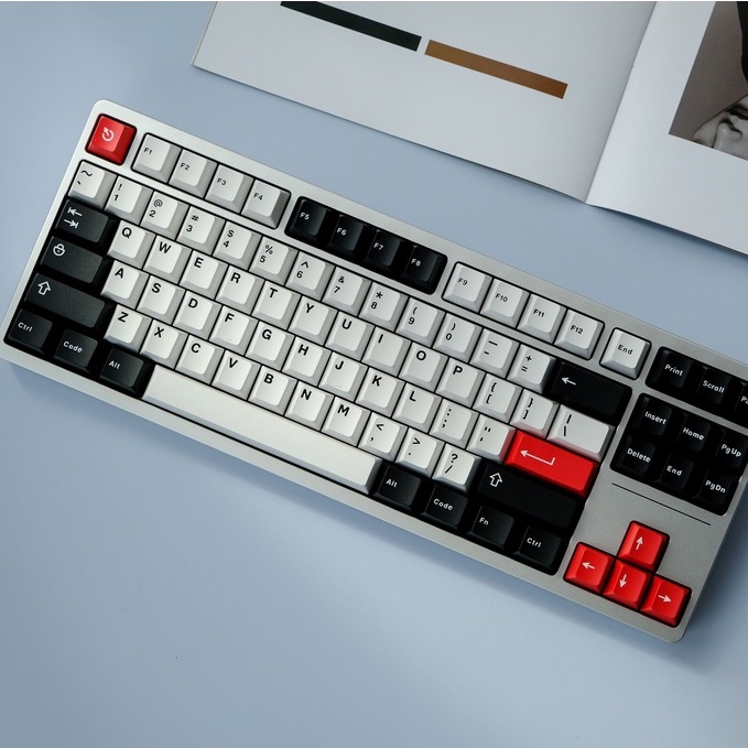 Keycap WOB-BOW-RED CMK Aifei 250 nút nhựa ABS Doubleshot bản mới