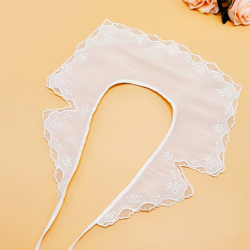 Cổ Áo Rời Thêu Họa Tiết Xinh Xắn Dành Cho Nữ