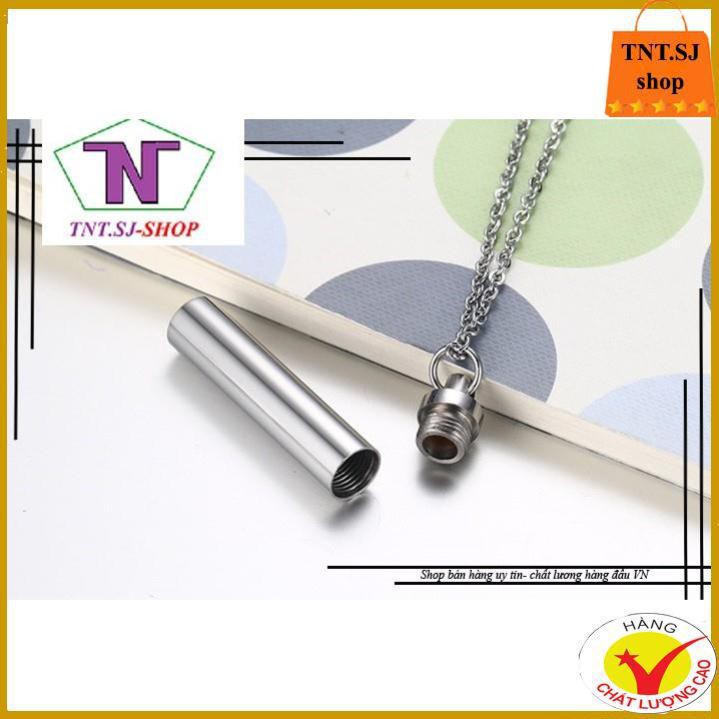 ( HÀNG ĐẸP) DÂY CHUYỀN CẶP INOX  RỖNG RUỘT MC256