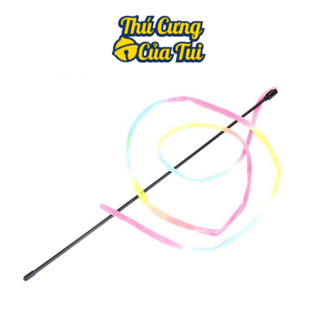 Cây Trêu Chó Mèo Bằng Vải 7 Màu - Thú Cưng Của Tui