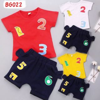 Bộ hè , bộ thể thao số cho bé từ 6-22kg
