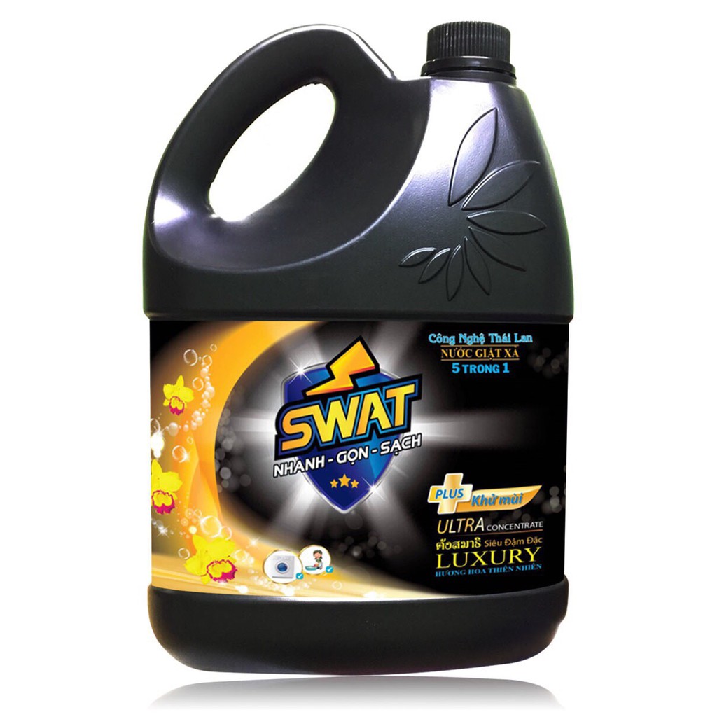 nước giặt swat hương hoa thiên nhiên 3kg8 (hàng cty)