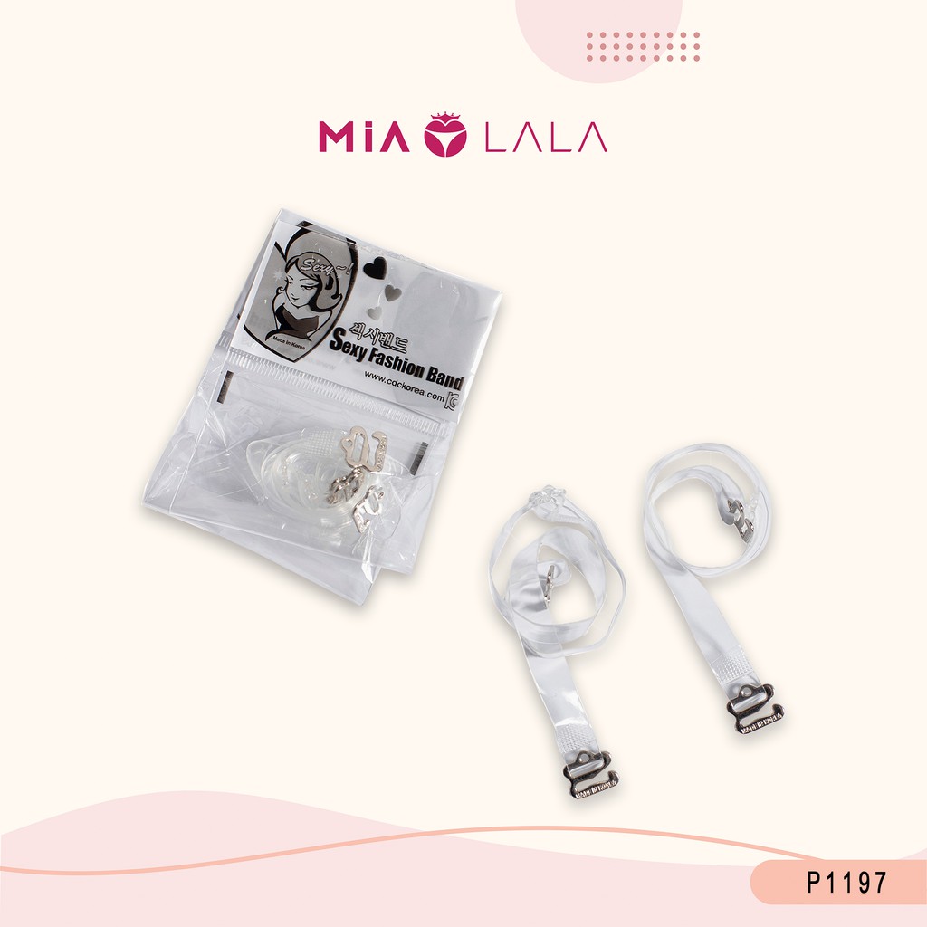 Dây quai áo ngực sợi bún MiaLala , trong suốt Kết Hợp Với Áo Lót NP1290007