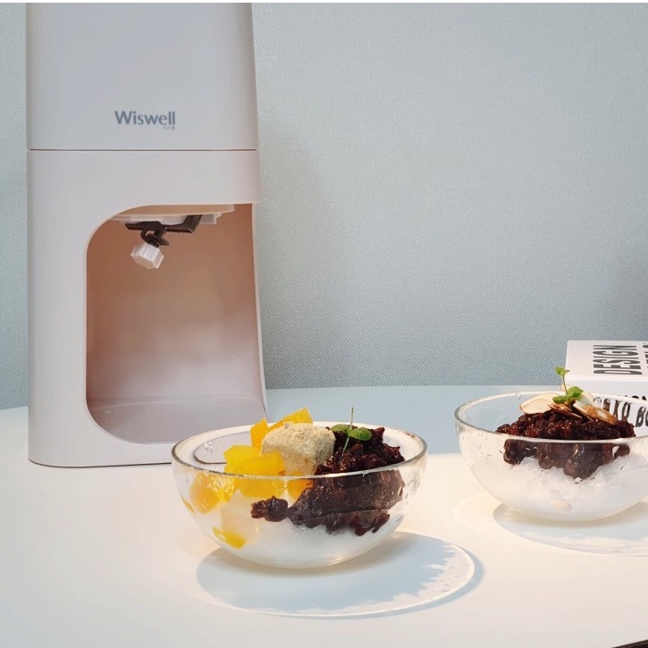 BINGSU Máy làm đá tuyết tại nhà Wiswell_Màu hồng WB800P