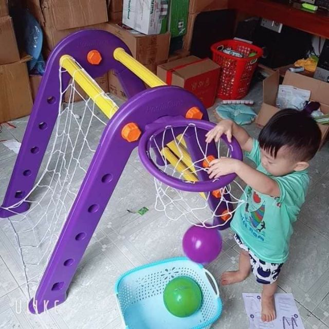 🤾‍♀️Bộ Vận Động Đa Năng 3 in 1 PEDIASURELeo Núi 🏔, Bóng rổ ⛹, Đá Bóng.