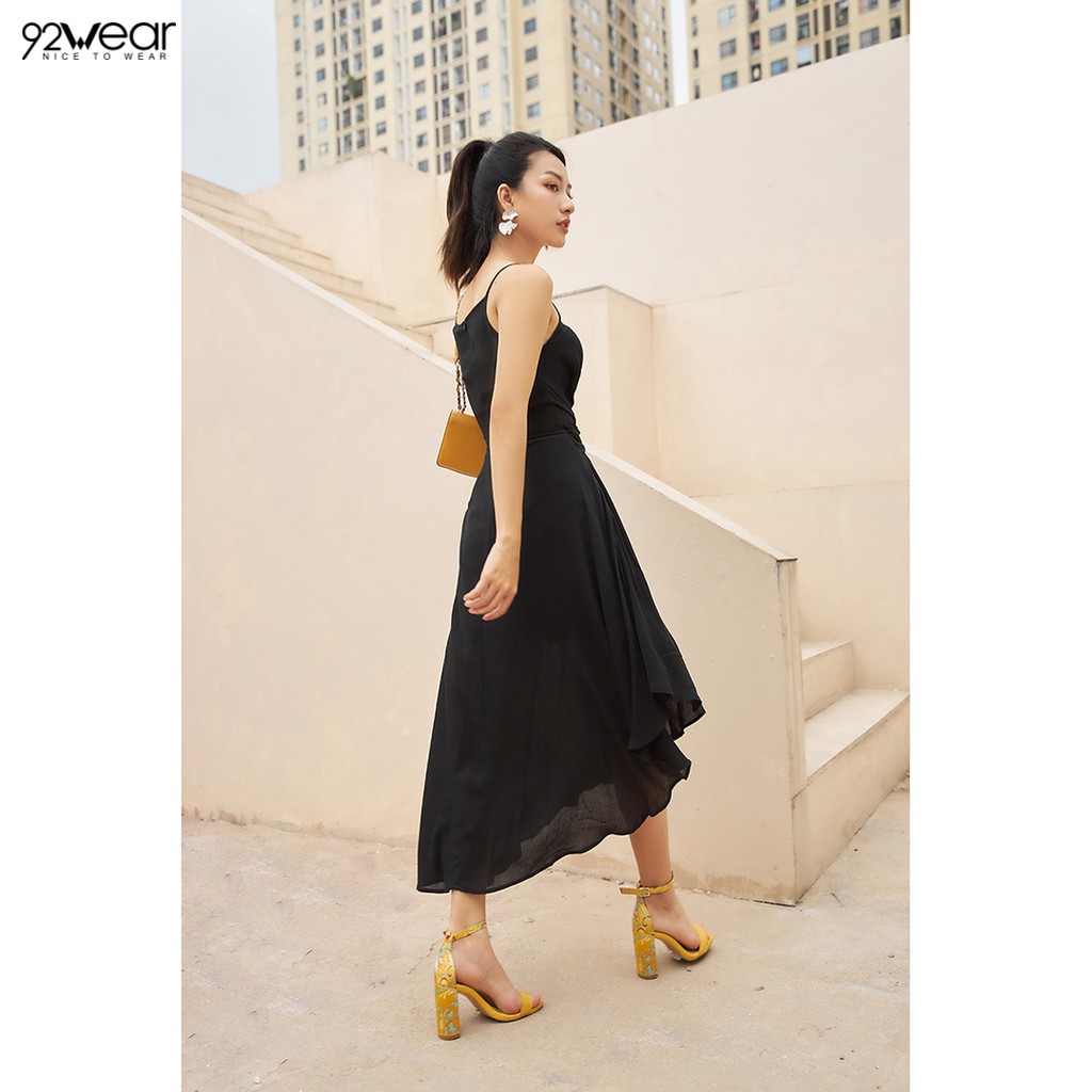 Đầm váy nữ dự tiệc 92WEAR (2 MÀU) đủ size, dáng dài đến bắp cân DDW1052 | BigBuy360 - bigbuy360.vn