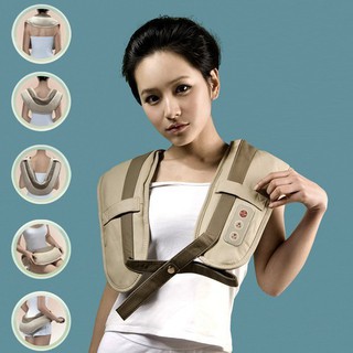 Máy Đấm Bóp Chườm Nhiệt Cao Cấp - Quà Tặng Mẹ, Sinh Nhật Bố, Ông, Bà - Đai Massage Cổ Vai Gáy