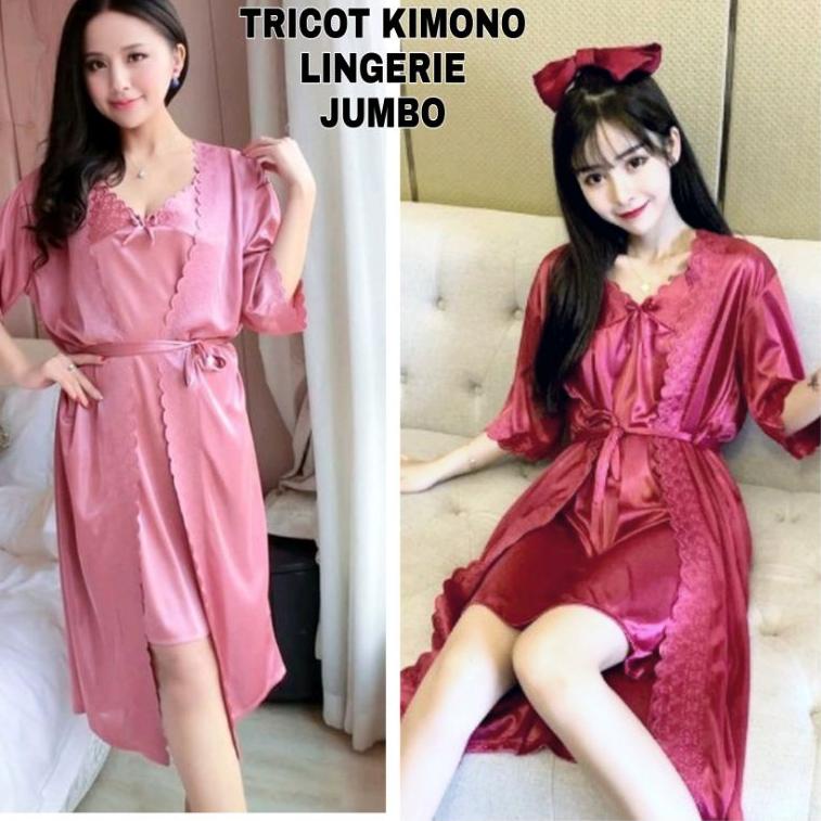Mall	Bộ Đồ Ngủ KIMONO 2 Trong 1 Vải SATIN Nhập Khẩu | BigBuy360 - bigbuy360.vn