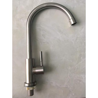 Vòi rửa chén nóng lạnh inox304, vòi bếp, vòi rửa chén nóng lạnh, vòi chén inox304, bảo hành 3 năm