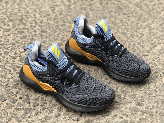 [Full box] Giầy Alphabounce đen vàng nam