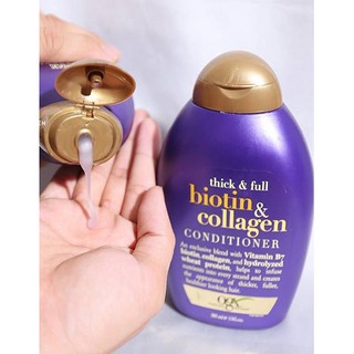 Cặp gội xả Biotin Collagen 385ml (TÍM)
