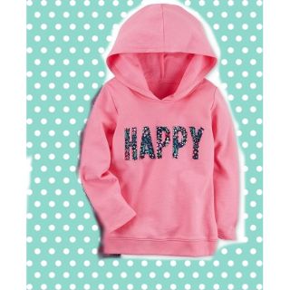 Áo hoodie hồng bé gái VNXK