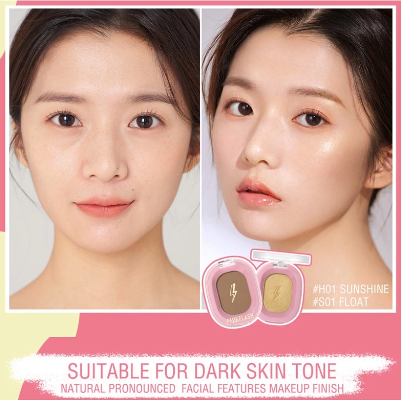 Pinkflash (Hàng Mới Về) Phấn Bắt Sáng / Tạo Khối Màu Lì / Lung Linh Chính Hãng | BigBuy360 - bigbuy360.vn