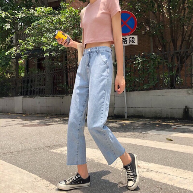 Quần baggy ống suông mã 137