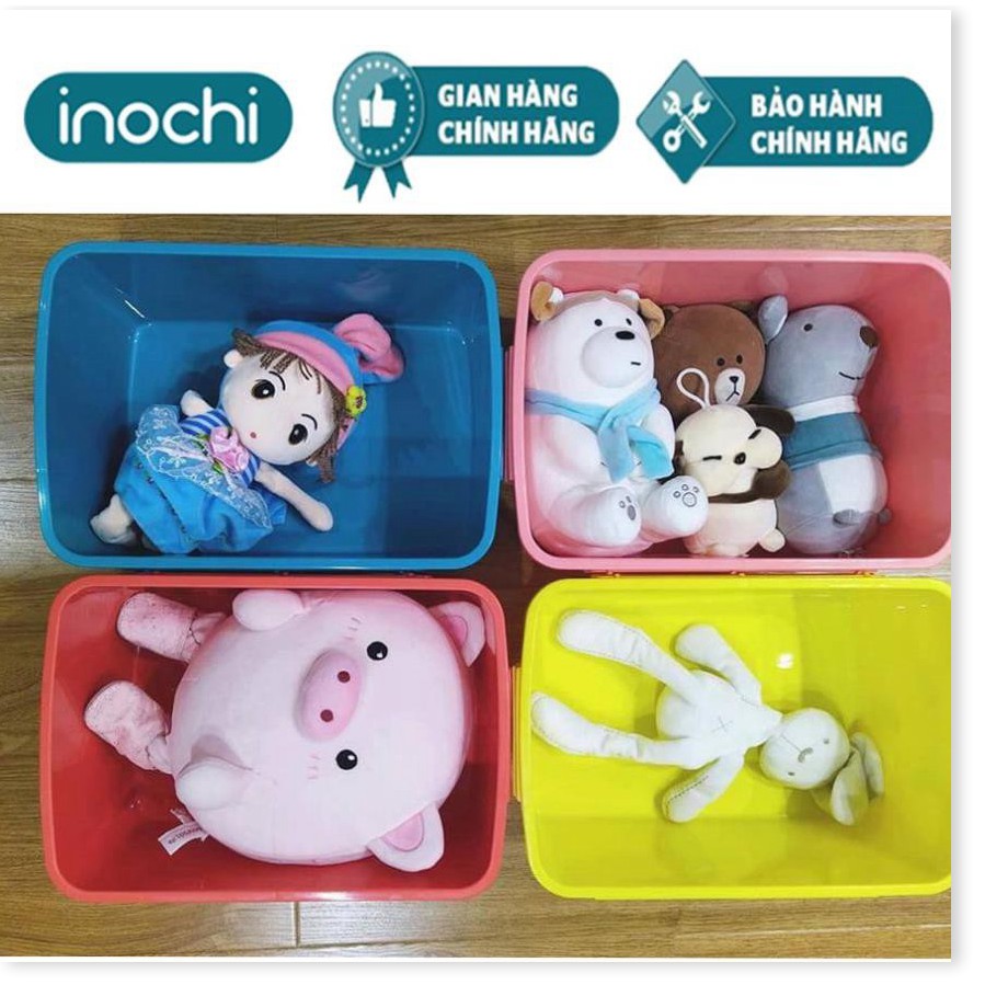 Thùng Đựng Đồ Chơi -Cho Bé Notoro INOCHI 18L Cao Cấp Đựng Đồ Chơi An Toàn, Gọn Gàng Cho Bé THDN18L