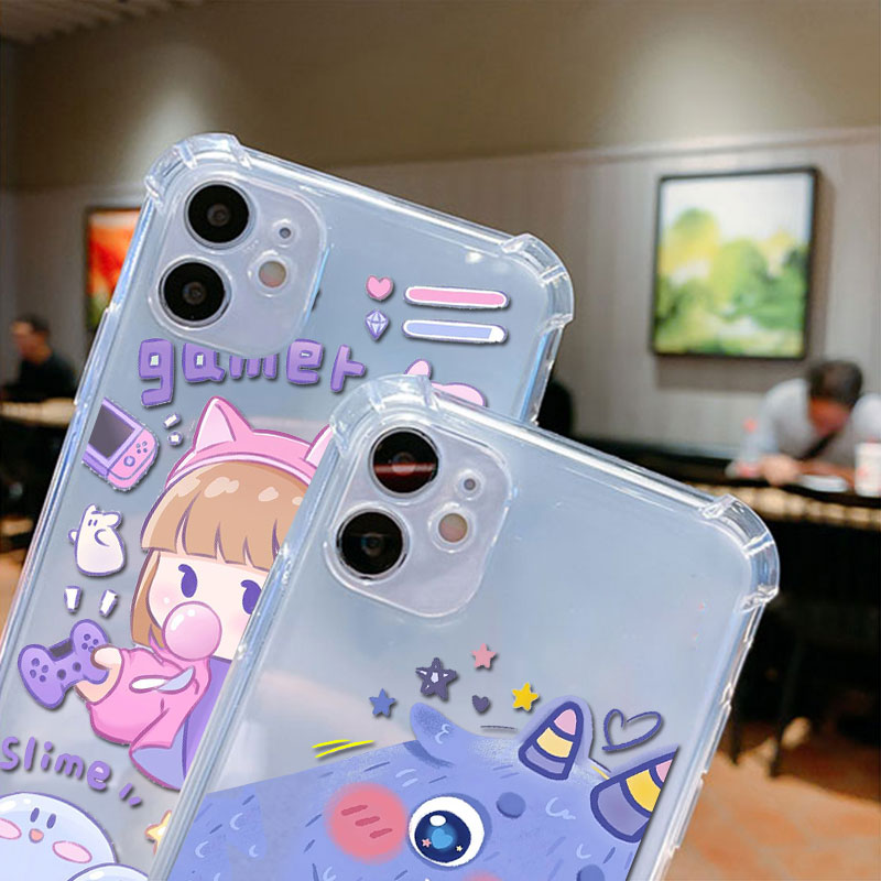 Samsung Galaxy A6 A8 Plus 2018 Ốp Lưng TPU Mềm Trong Suốt Chống Sốc Cho RORO 1 | BigBuy360 - bigbuy360.vn