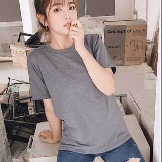 Áo thun nam nữ unisex chính hãng age2x vnxk màu xám chuột đốm.