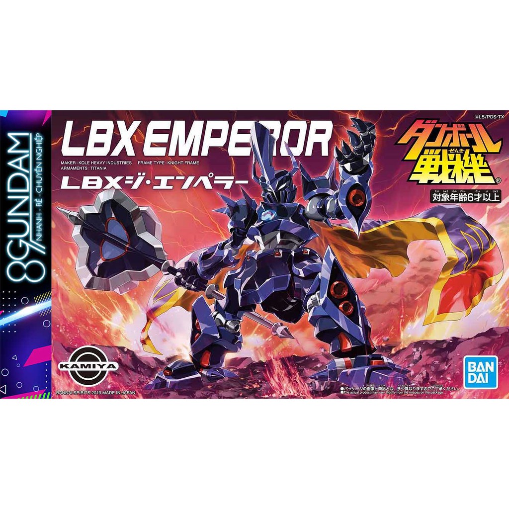 Mô Hình Lắp Ráp LBX 006 Emperor