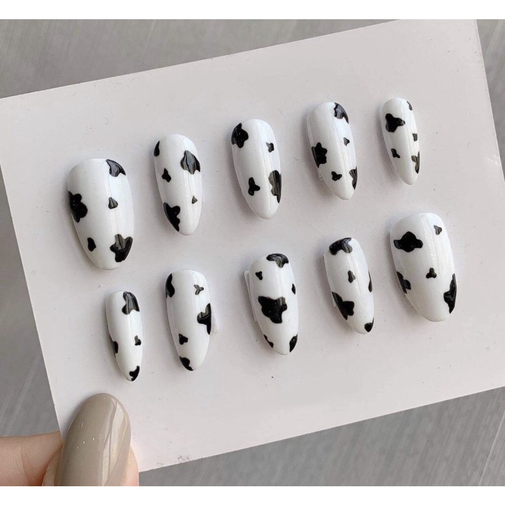 Nailbox móng giả móng úp bò sữa  (gửi mẫu ở tin nhắn)