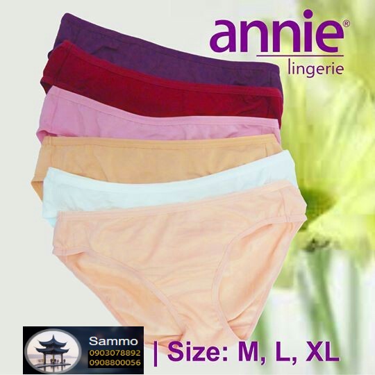 Quần Lót Cotton Annie (Size M -&gt; XL)