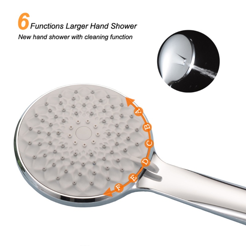 Bộ Vòi Sen Áp Suất Cao Tiết Kiệm Nước Cho Nhà Tắm