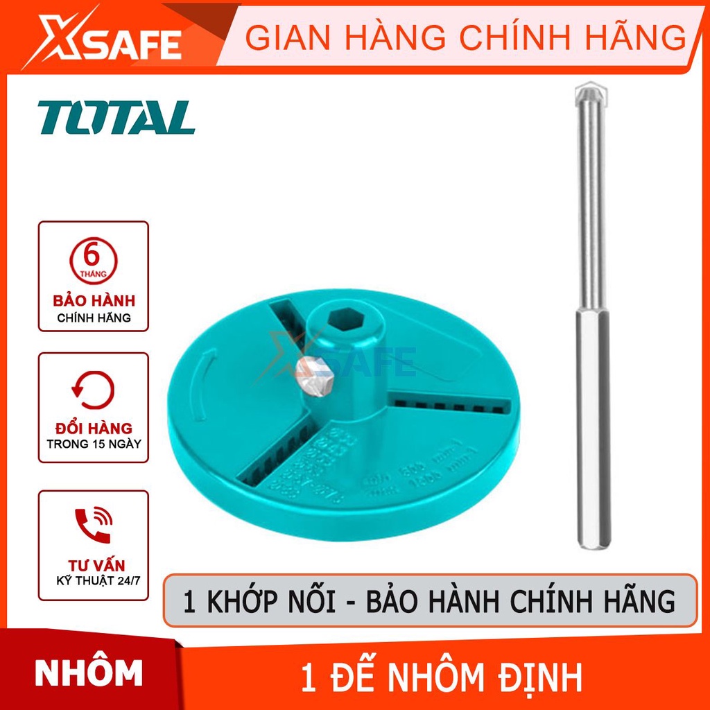 Khớp nối của mũi khoét lỗ TOTAL TAC4203 gồm 1 đế nhôm định và 1 khớp nối - chính hãng