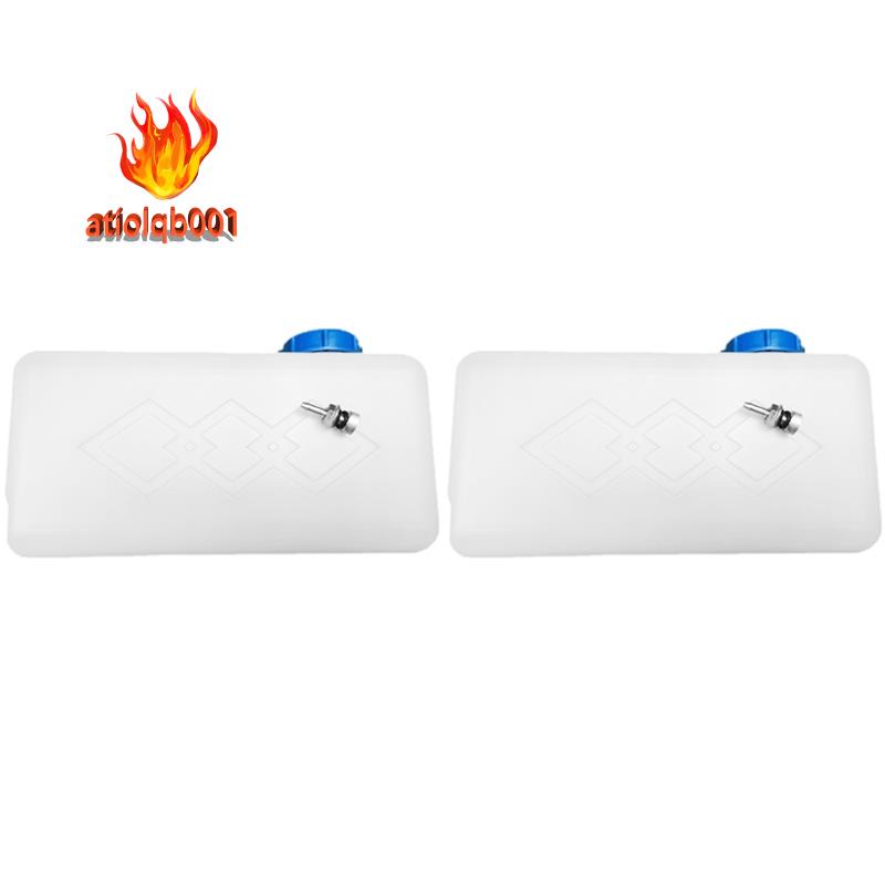 Set 2 Bình Đựng Nhiên Liệu 5.5L Bằng Nhựa Cho Xe Hơi / Tàu Thuyền