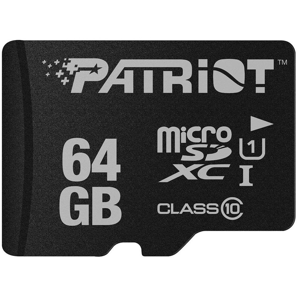 Thẻ nhớ MicroSD thương hiệu Mỹ - Patriot LX Series 64GB (Class10 - Kèm Adapter chính hãng) | BigBuy360 - bigbuy360.vn