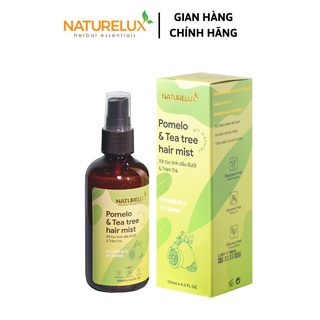 Xịt tóc Tinh dầu bưởi & Tràm trà NATURELUX (Kích mọc tóc - Giảm rụng)