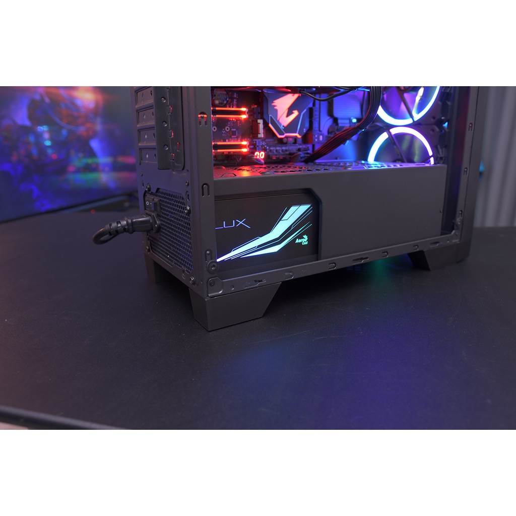 Nguồn Máy Tính Aerocool Lux RGB 750W 80Plus Bronze Chính Hãng BH 36 Tháng