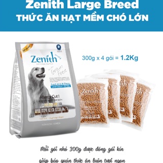 Thức ăn hạt mềm cao cấp Zenith cho chó lớn - 1,2 kg