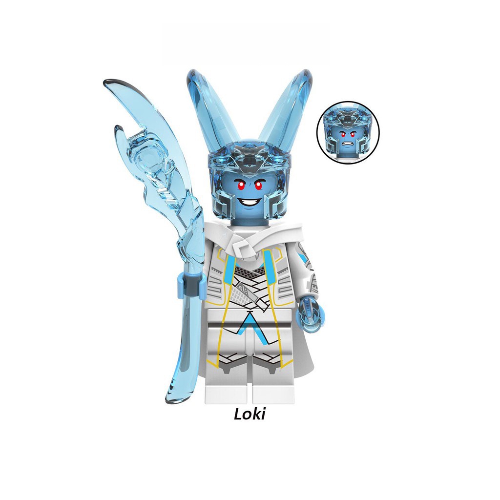 Đồ chơi lắp ráp nhân vật minifigures Loki X1356