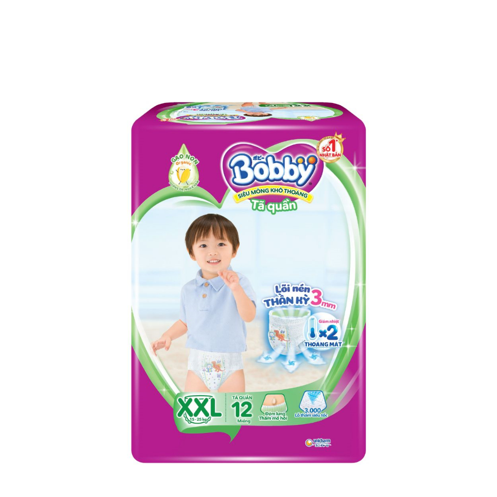 [GIFT] Tã quần Bobby XXL12