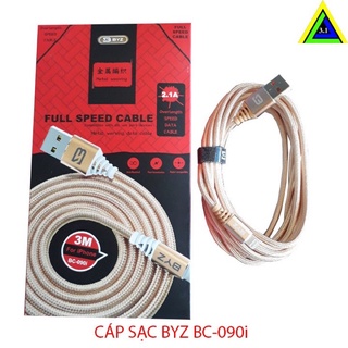 [CÁP SẠC NHANH] Cáp 3m BYZ dành cho Android/IOS/TYPE-C
