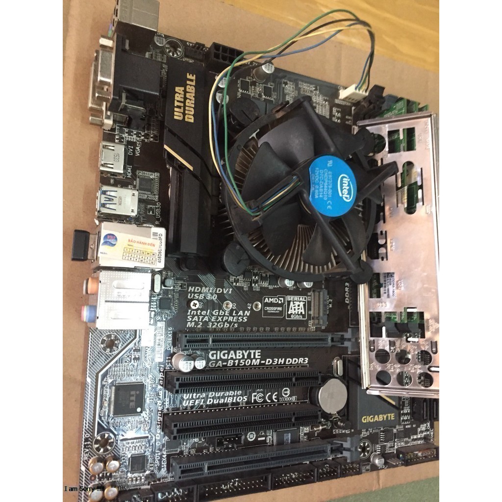 Bo mạch chủ GIGABYTE B150M-D3H qua sử dụng | BigBuy360 - bigbuy360.vn