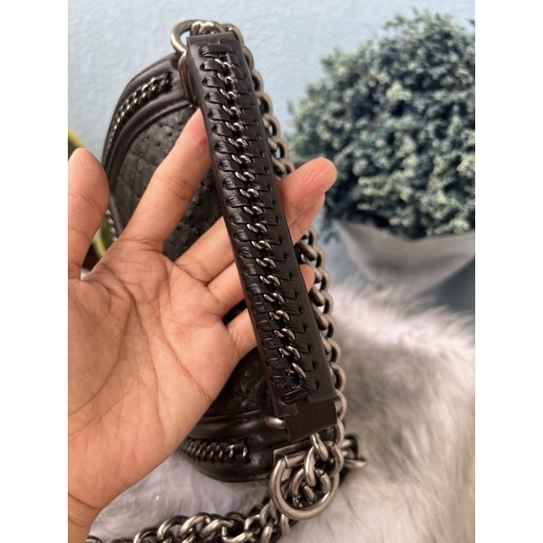 Túi chan*l boy da điểu thật hàng tuyển