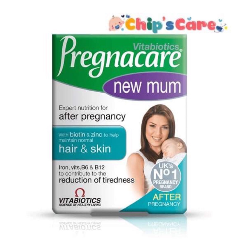 Vitamin Pregnacare New Mum Khôi phục Tóc và Da Cho Mẹ Sau Sinh